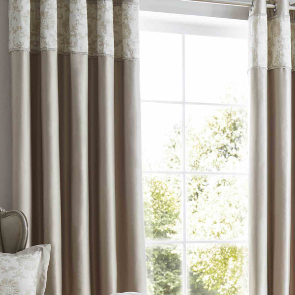 Contessa Gold Curtains 66" x 72"