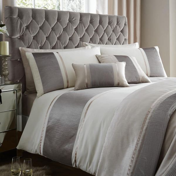 Detroit Duvet Set Cream - Double