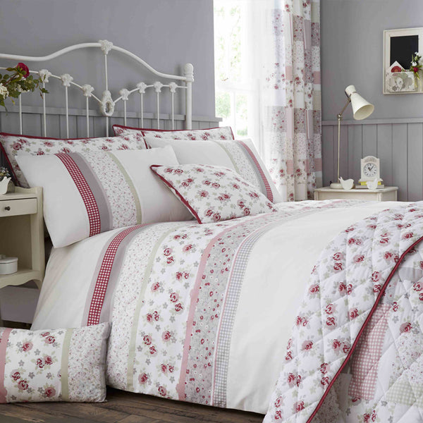 Garden Pink Duvet Set - Super King