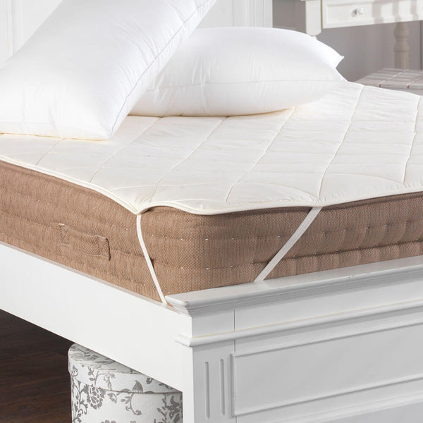 Wool Filled Cotton Mattress Topper - Slight Second