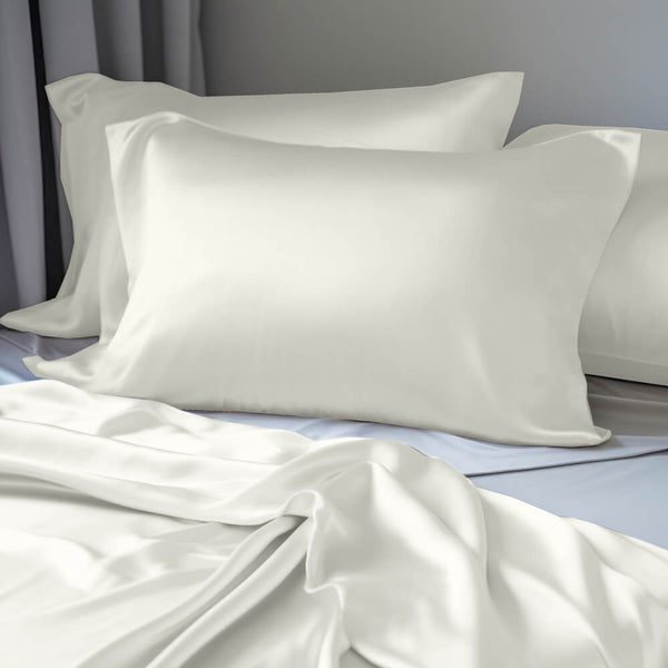 Mulberry Silk Pillowcase - Pearl