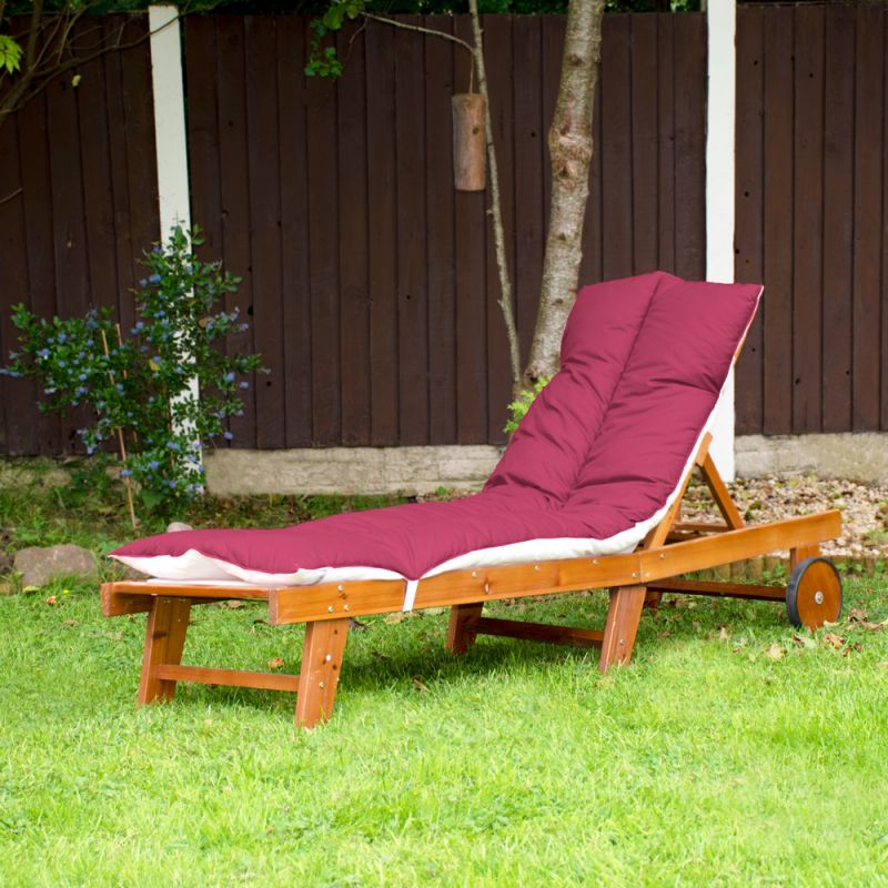 Sun lounger 2025 cushions 60cm wide