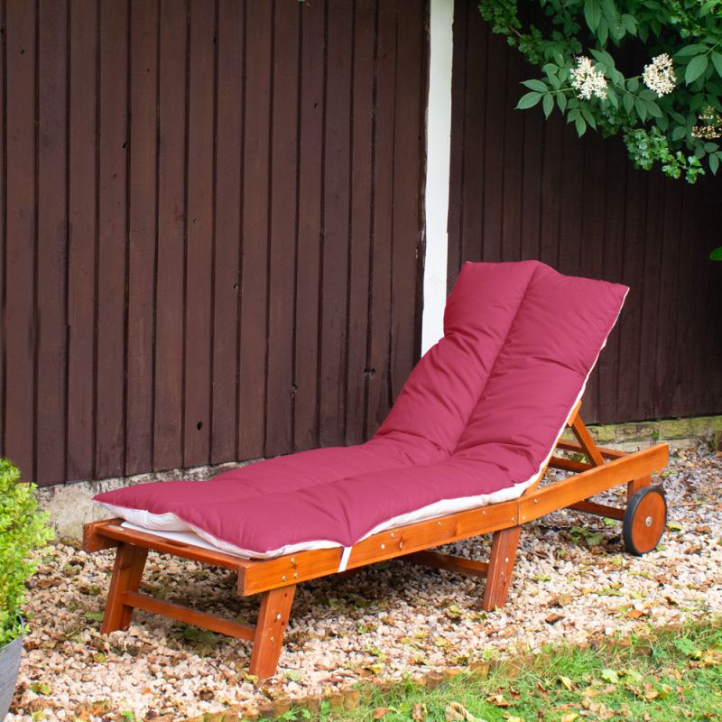 Sun lounger 2025 cushions 60cm wide